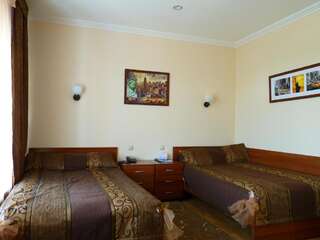 Гостиница Ника Отель Барнаул Улучшенный двухместный номер с 1 кроватью или 2 отдельными кроватями-3